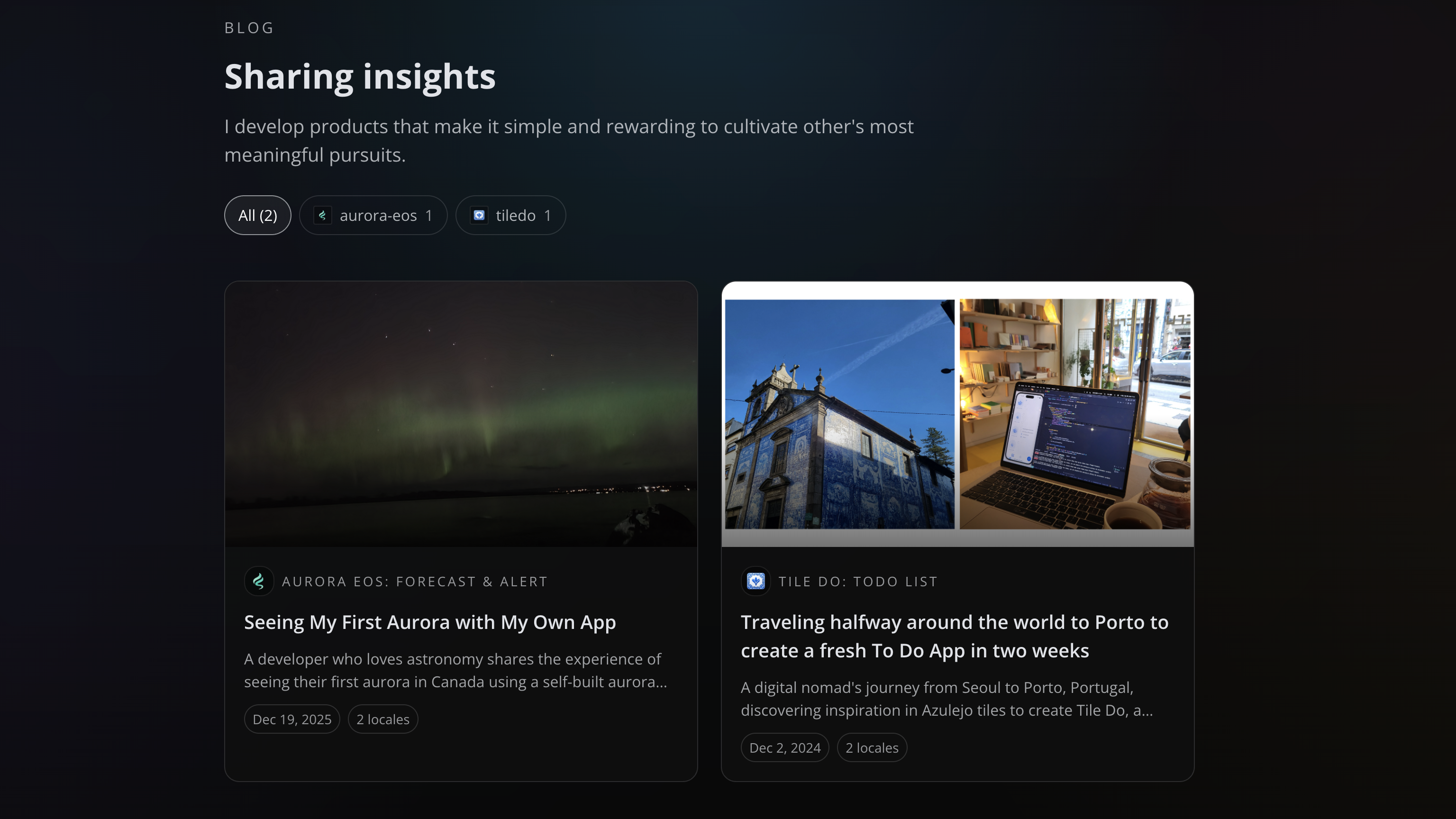 Pabal 블로그 관리 화면