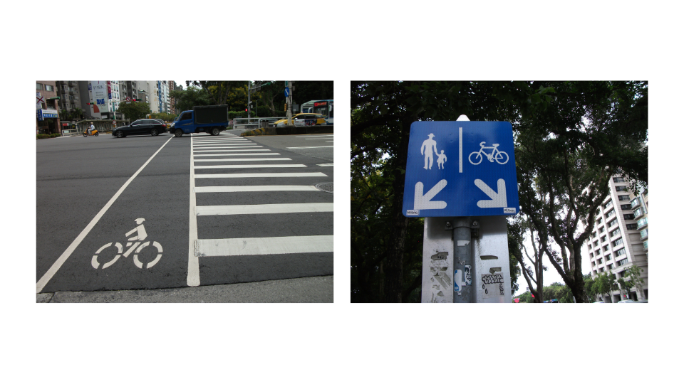 Taipei bike lanes