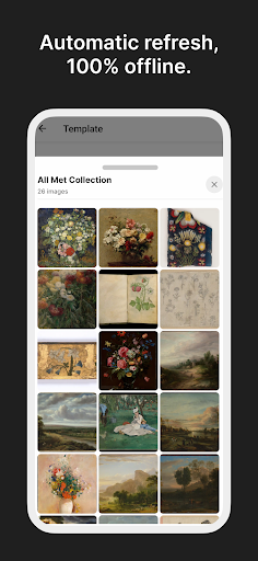 Ink On: E-reader Screensaver screenshot showing key features